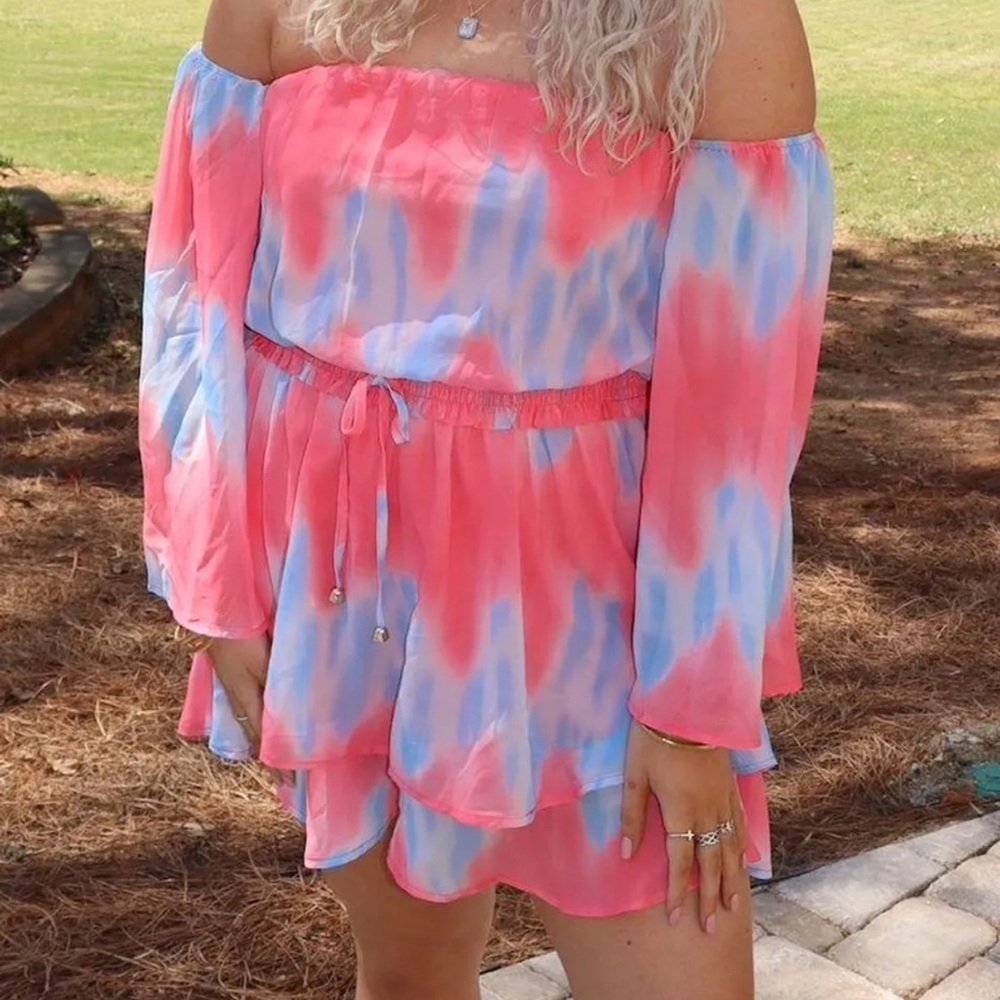 Boutique Romper Pink